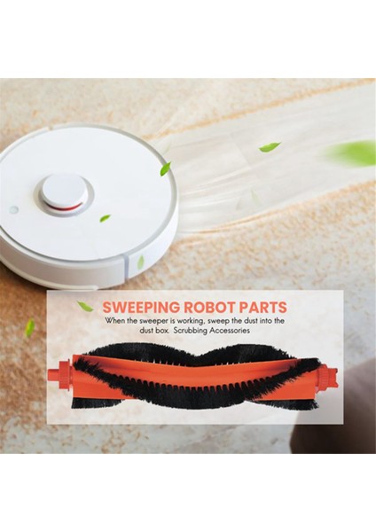 M30 Pro C107 Robot Süpürge Ana Silindir Fırça Zemin Temizleme Için 2 Adet Yedek Parça (Yurt Dışından)