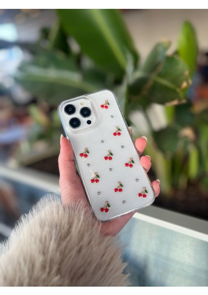 Apple iPhone 16 Pro Max Kirazlı Şeffaf Telefon Kılıfı ve Original 18/20/22 W Şarj Koruma Seti Kombini fiyatları