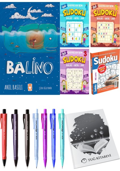 Balino ve Sudoku 4'lü Paket Kolay Orta Zor