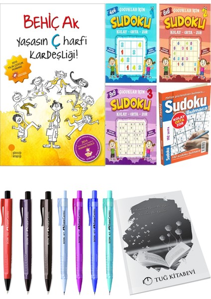 Yaşasın Ç Harfi Kardeşliği ve Sudoku 4'lü Paket Kolay Orta Zor