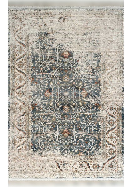 Galenda JH03A Yumuşak Dokulu Vintage ve Modern Desenli Kaliteli Halı