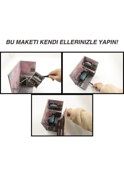 Kendin Yap Minyatür Booknook| Minyatür Maket Ev | Dıy Hobi Seti fiyatları