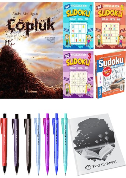 Çöplük ve Sudoku 4'lü Paket Kolay Orta Zor