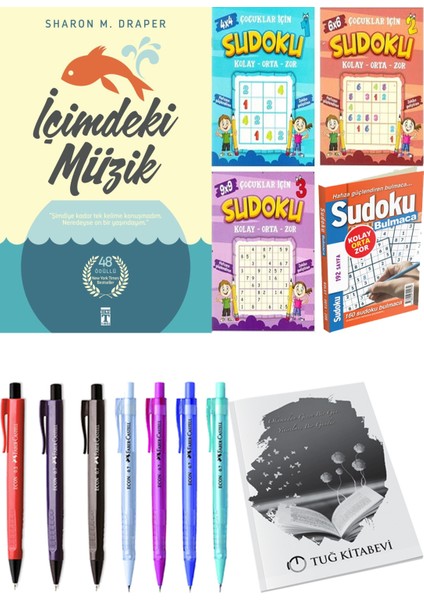 İçimdeki Müzik ve Sudoku 4'lü Paket Kolay Orta Zor