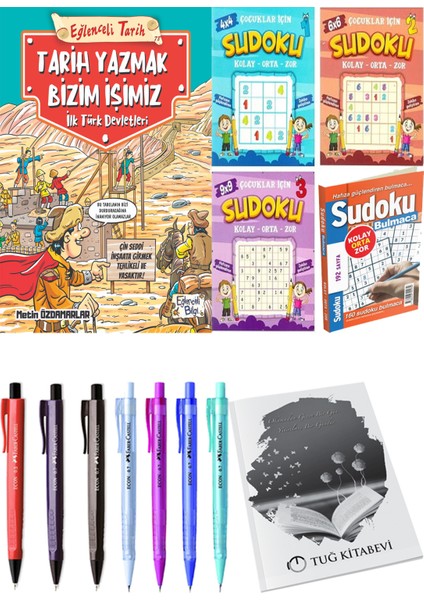 Tarih Yazmak Bizim İşimiz ve Sudoku 4'lü Paket Kolay Orta Zor