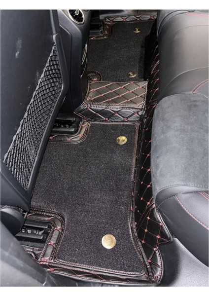 Mercedes Eqa 250+ Arası Aracına Özel 8d Çift Katmanlı Havuzlu Paspas Takımı modelleri
