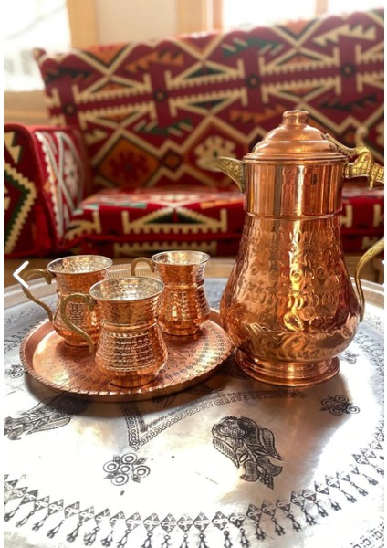 Bakır Işlemeli Çaydanlık (Erzincan Mine Işleme) fiyatları