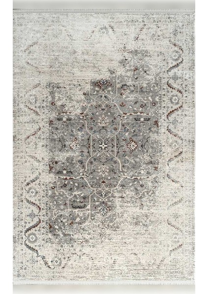 Galenda JH03B Yumuşak Dokulu Vintage ve Modern Desenli Kaliteli Halı