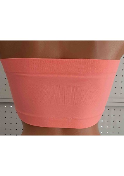 Kadın Strapless Büstiyeri 2'li Paket Beden L-Xl Renk Somon - Su Yeşili fiyatları