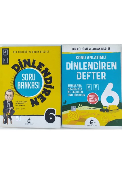 Test Yayınları Arı Yayıncılık 6. Sınıf Dinlediren Defter+Soru Bankası