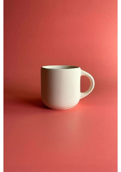 Mina Kupa - Seramik Bisküvi 8'li (Ham Ürün)