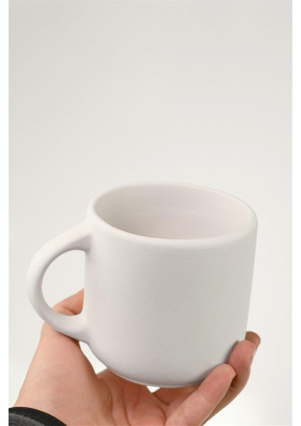 Mina Kupa - Seramik Bisküvi 8'li (Ham Ürün) modelleri