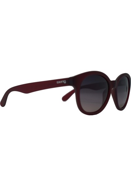 Kemik Güneş Gözlüğü (Bordo Mat Çerçeve ) SS167 C53