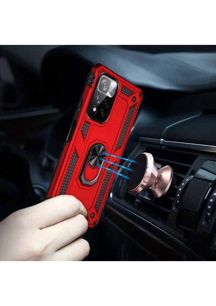 Xiaomi Redmi Infinix Note 11 Pro Plus 5g Kılıf Zore Vega KAPAK-GRI-8680436183533-TCHS63605