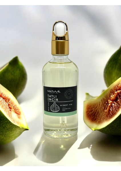 Tatlı Incir Esans Buhurdanlık Difüzör Parfüm Esansı Doğal Uçucu Yağ 100 ml