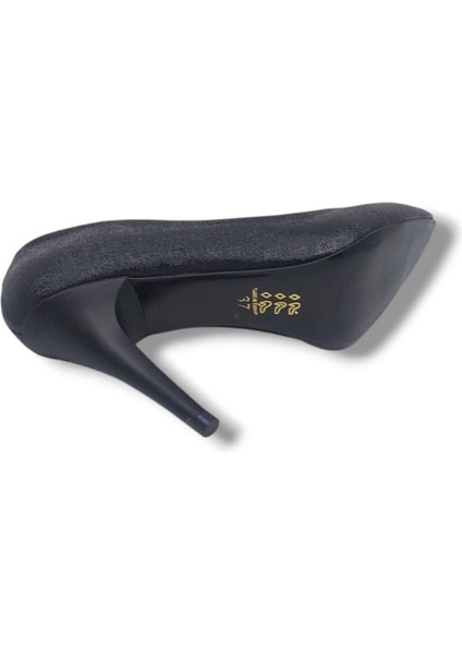 700 Kadın Siyah Ince Topuk Stiletto Ayakkabı indirimleri