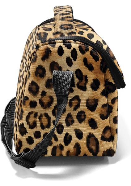 Kids Kahverengi Leopar Desenli Thermo Beslenme Çantası 22781 fiyatları