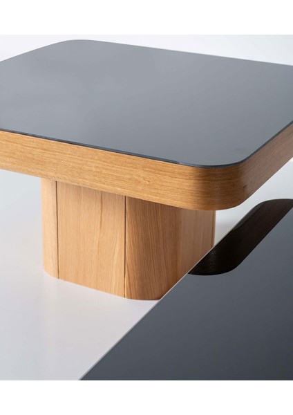 Oliver Orta Sehpa Seti - Meşe fiyatları