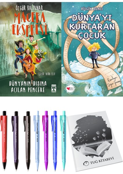 Macera Ekspresi Dünyanın Dışına Açılan Pencere ve Dünya'yı Kurtaran Çocuk