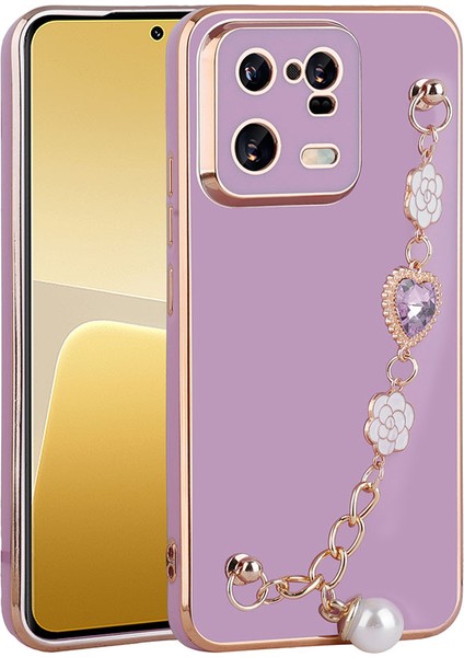 Xiaomi Mi 13 Pro Kılıf El Tutamaçlı Kamera Korumalı Zore Taka Silikon KAPAK-MOR-8680436717134-TCHS92