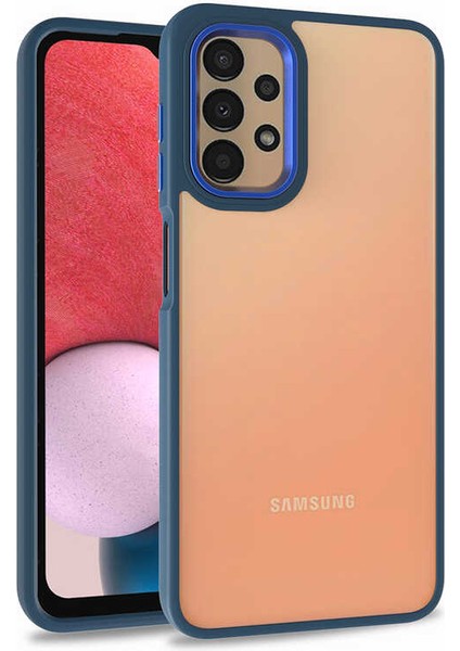 Galaxy A53 5g Kılıf Zore Flora KAPAK-MAVI-8680436403525-TCHS72082