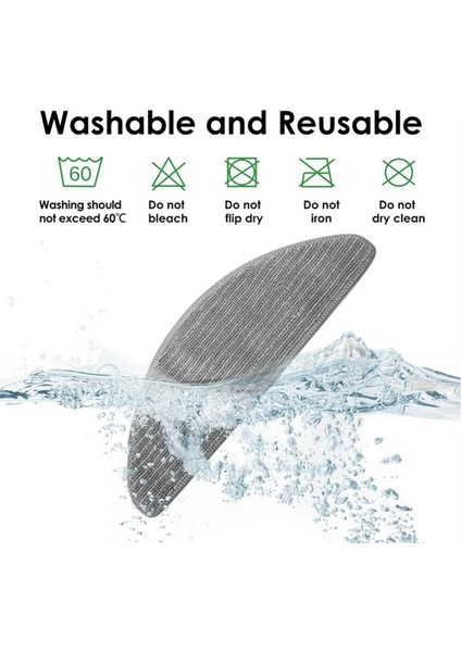 Mop Pedleri, Combo I5, I5+,j5, J5+ Robot Süpürge Mikrofiber Yıkanabilir Için Yeniden Kullanılabilir Mop Bezi Yerine Geçer (Yurt Dışından)