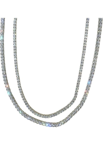 Silver Suyolu Kolye 3 mm