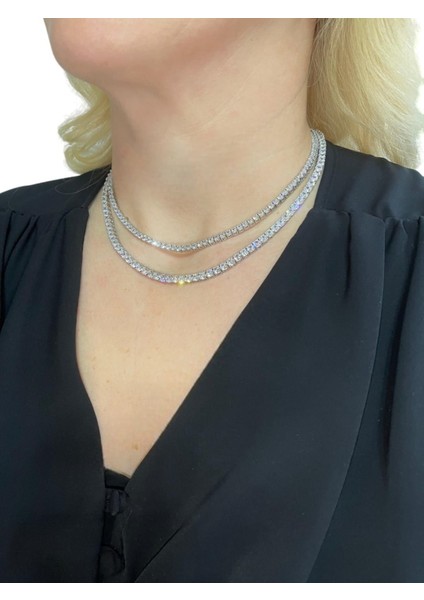 Silver Suyolu Kolye 3 mm fiyatları