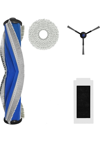 T30S COMBO/T30S Pro Parça Takımı Ana Yan Fırça Hepa Filtre Paspas Bezi Toz Torbası Robot Süpürge (Yurt Dışından)