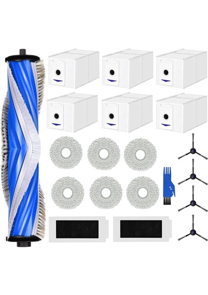 T30 Pro Omni / Ana Yan Fırça Hepa Filtre Paspas Bezi Robot Süpürge Aksesuarları (Yurt Dışından)