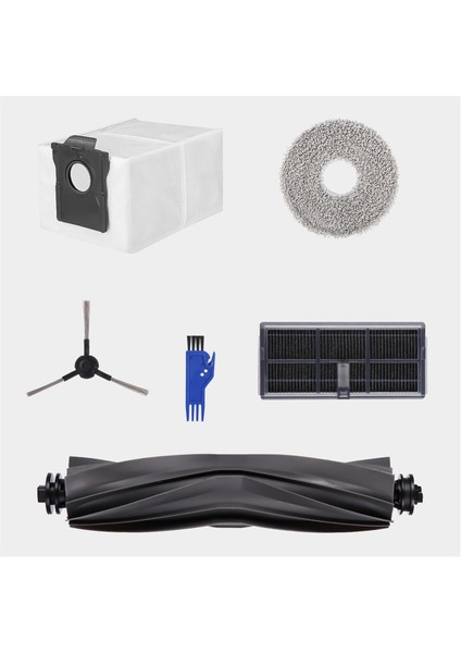 L10S Pro Ultra Heat Robot Süpürge Ana Yan Fırça Hepa Filtre Paspas Bezi Toz Torbaları Yedek Parçaları (Yurt Dışından) fiyatları