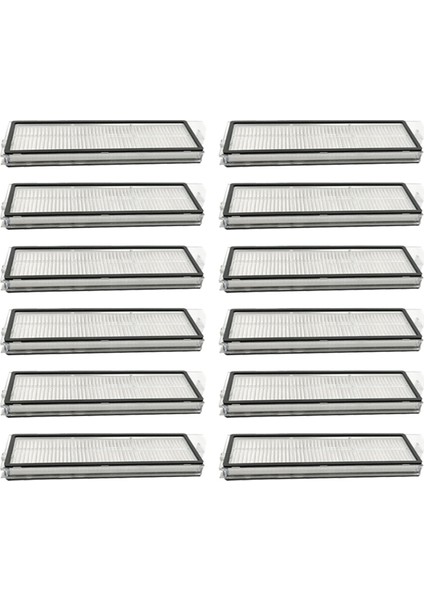 S8 Maxv ULTRA/G20S/S8PRO Maxv Robot Süpürge Aksesuarları Yıkanabilir Filtreler Için 12 Adet Yedek Filtre (Yurt Dışından)