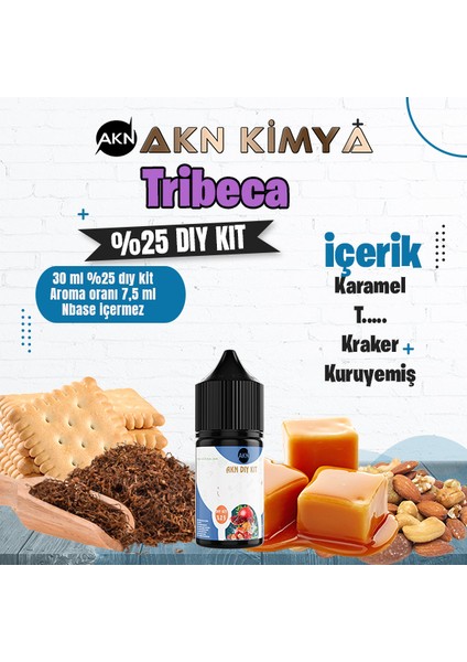 Tribeca Halo Yoğun Dıy Kit Gıda Aroması %25 Oranda Aroma İçerir (Hazır Değildir )