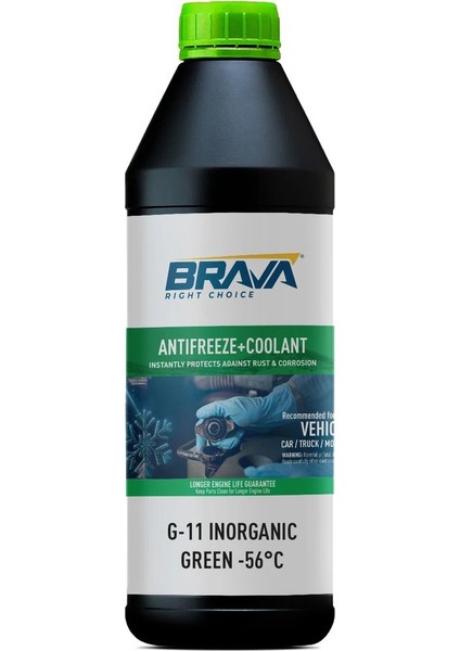 G-11 Inorganic Yeşil Antifriz -56°c