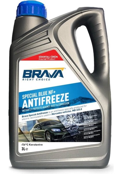 Mercedes Spesiyal Nf+ Mavi Antifriz -56°c