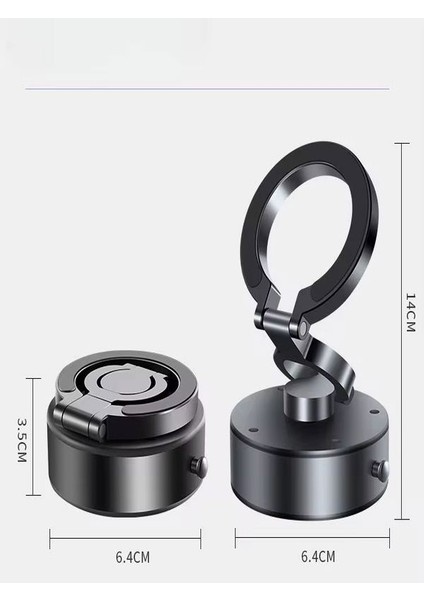 Fh-19 Oto Aksesuarları 65Kpa Otomatik Vakum Araç İçi Telefon Tutucular Katlanabilir Araba Telefon Tutacağı fırsatları