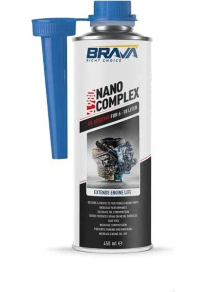 A980 Nano Complex Özel Motor Yağı Katkısı
