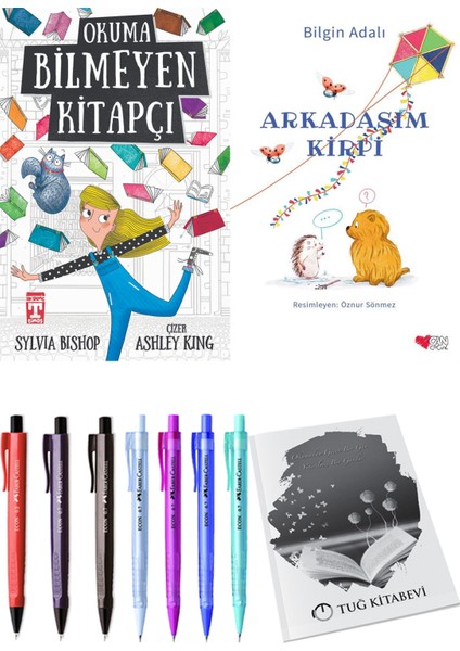Okuma Bilmeyen Kitapçı ve Arkadaşım Kirpi