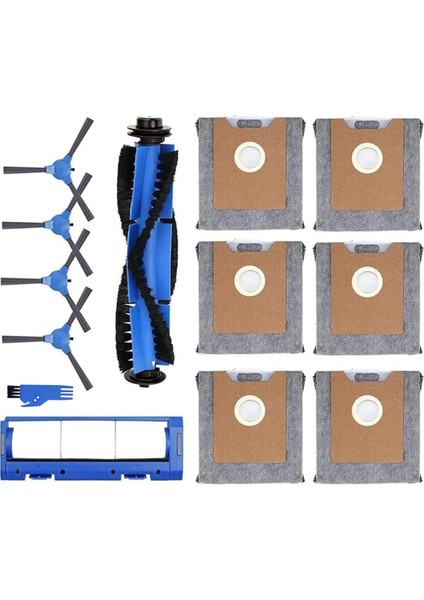 Robovac Clean G35+ G40+ G40 Hibrit Robot Süpürge Ana Yan Fırça Hepa Filtre Toz Torbaları Yedek Parçaları (Yurt Dışından)