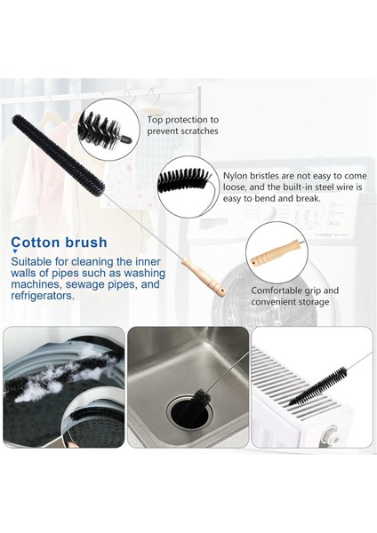 V15 V12 V11 V10 V8 Gen5 V6 DC58 DC59 Için Kurutma Makinesi Havalandırma Temizleme Kiti Lint Fırçalı Vakum (Yurt Dışından) fırsatları