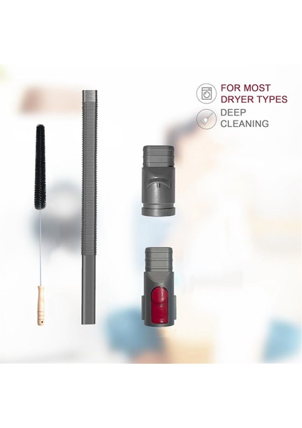 V15 V12 V11 V10 V8 Gen5 V6 DC58 DC59 Için Kurutma Makinesi Havalandırma Temizleme Kiti Lint Fırçalı Vakum (Yurt Dışından) indirimleri