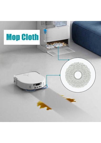 X5 Pro Için, Omni Robot Süpürge Ana Yan Fırça Hepa Filtreler Paspas Bezi Toz Torbaları Aksesuarlar (Yurt Dışından) fırsatları