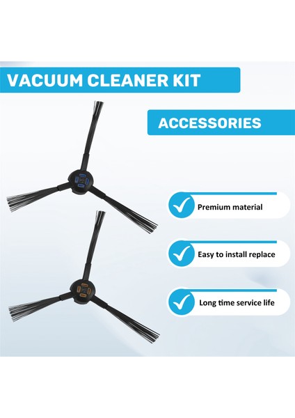 T20S Robot Süpürge Yedek Parçaları Için Silindir Yan Fırça Filtresi (Yurt Dışından) indirimleri