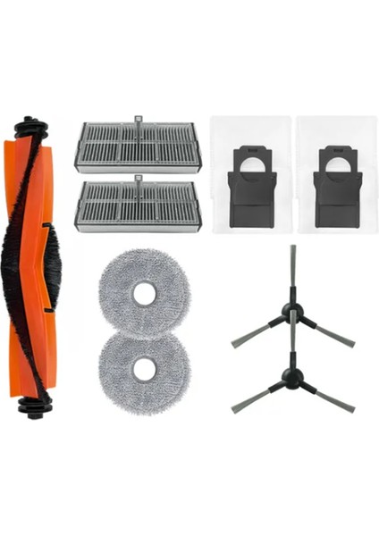 Master One/master Pro / X30PRO Ultra Plus Robot Süpürgeler Için Parça Silindir Yan Fırça Filtre Paspas Toz Torbası (Yurt Dışından)