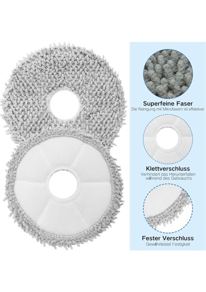 L20 Ultra ve Mop Robot Süpürge Ana Yan Fırça Hepa Filtreler Bez Toz Torbaları Aksesuarlar (Yurt Dışından) modelleri