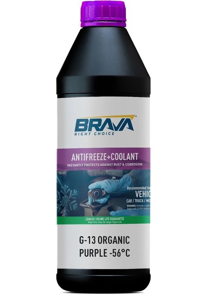 G-13 Organik Antifriz Mor -56°c