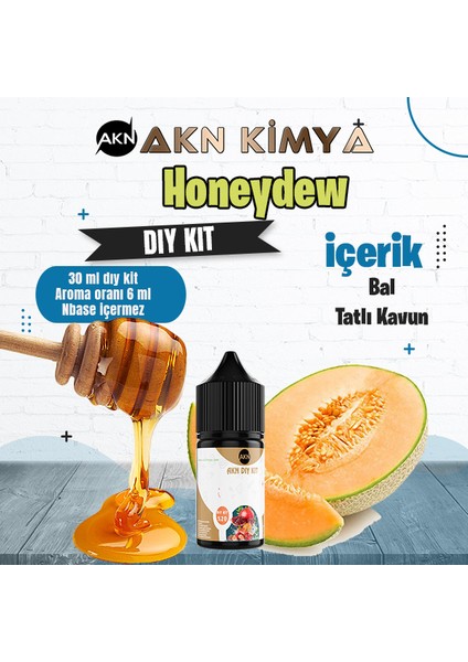 Honeydew Cream Dıy Kit Kavun Bal Gıda Aroması %20 Oranda Aroma İçerir (Hazır Değildir )
