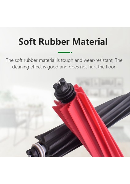 Q8 Max Max+ Q5 Pro Pro+ Robot Süpürge Parçası Için 18 Adet Aksesuar Kiti Ana Yan Fırça Hepa Filtre Paspas Pedi (Yurt Dışından) fiyatları