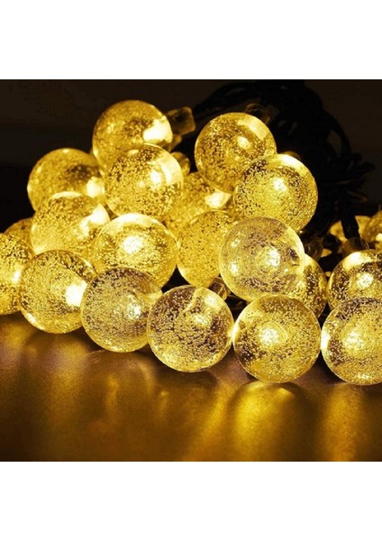 Ramazan Işıkları Crystal Warm LED Light Ball Gün Işığı Kristal Top LED Işık Top Işık 220 Volt Fişli fırsatları