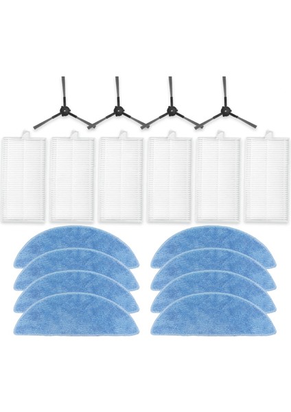 Debot Y1 Pro, Pro Vakum Parçaları Yan Fırça Hepa Filtre Paspas Bezi Aksesuarları (Yurt Dışından)